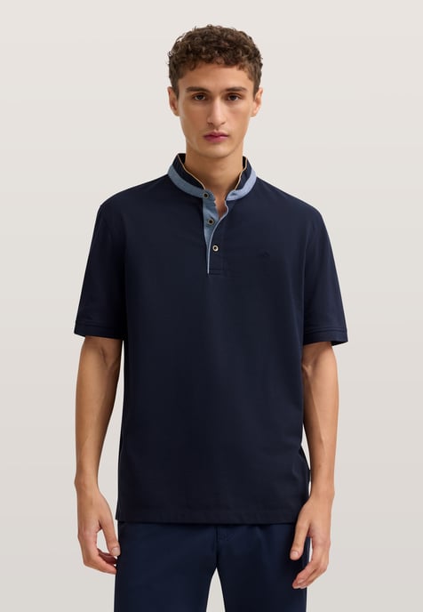 Bugatti Herren Polo Modern Fit van puur katoen - Image 1