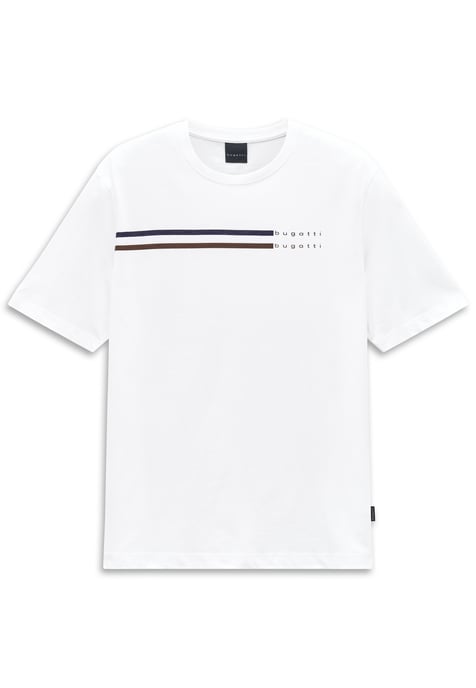 Bugatti Herren T-shirt met moderne pasvorm en print - Image 3