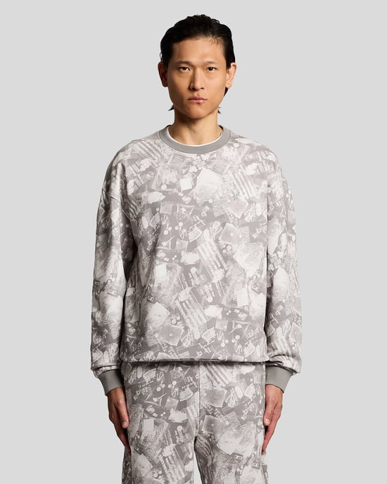 Industriële Graphic Sweater - Image 1