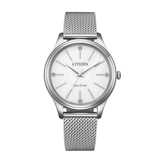 Citizen Dames Horloge Zilverkleurig EM1220-82A - Image 1
