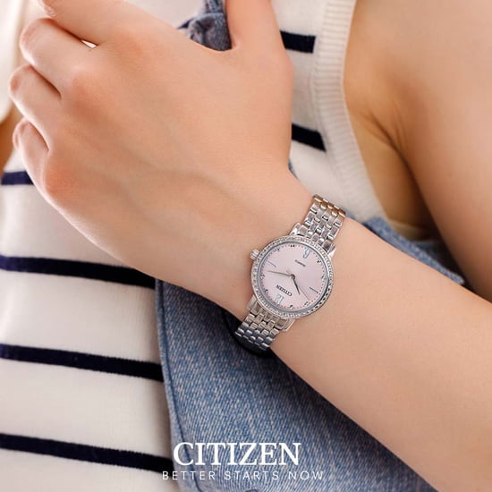 Citizen Dames Horloge Zilverkleurig EL3100-55W - Image 5