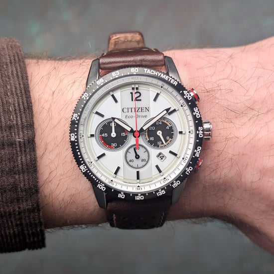 Citizen Heren Horloge Bruin CA4714-04A - Image 5