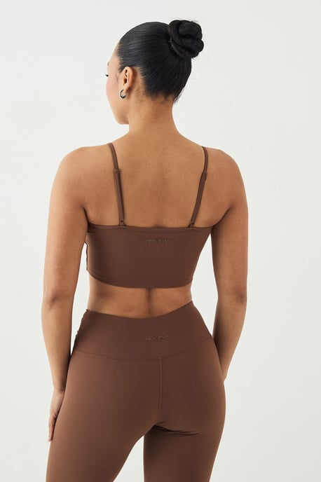 DSGN Studio Sculpt Ruched Internal Padding Sports Bra - Image 2