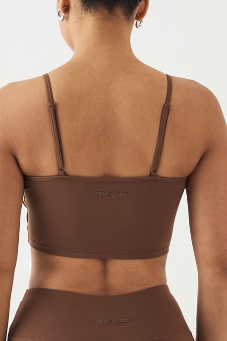 DSGN Studio Sculpt Ruched Internal Padding Sports Bra - Image 4