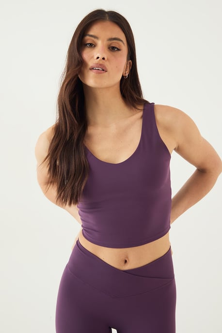 DSGN Studio Sculpt Longline Plunge Sports Bra - Image 3