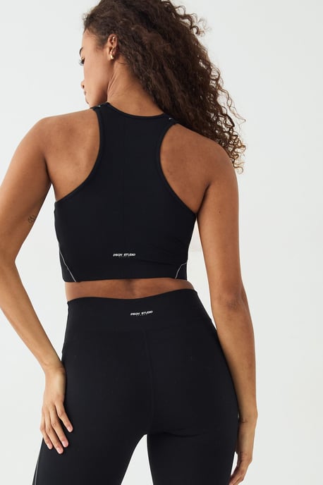 DSGN Studio Reflective Binding Sculpt Sports Bra - Image 2