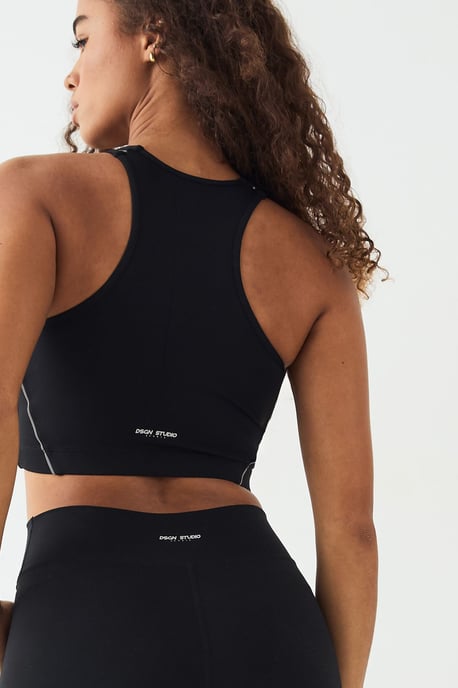 DSGN Studio Reflective Binding Sculpt Sports Bra - Image 4