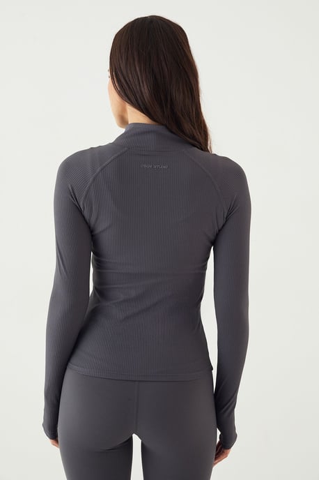 DSGN Studio Sculpt Rib Seam Detail Sports Jacket - Image 2