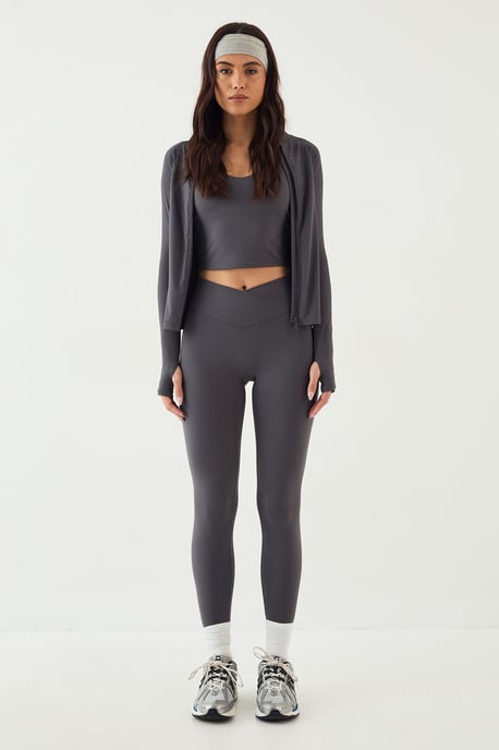 DSGN Studio Sculpt Rib Seam Detail Sports Jacket - Image 5
