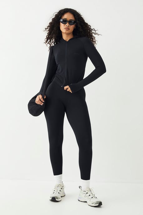 DSGN Studio Sport Contour Seamless Hooded Sports Jacket - Image 3