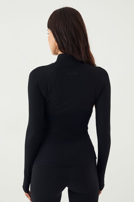 DSGN Studio Sculpt Rib Seam Detail Sports Jacket - Image 2