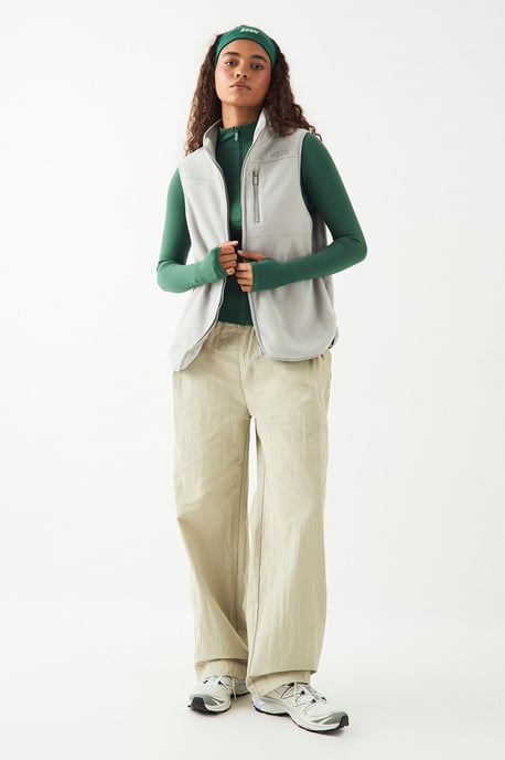 DSGN Studio Sport Polar Fleece Pocket Detail Gilet - Image 3