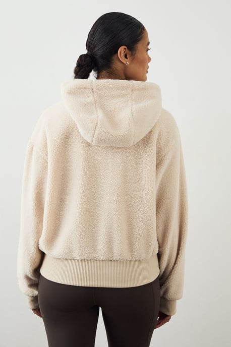 DSGN Studio Borg Zip Through Jacket - Image 2