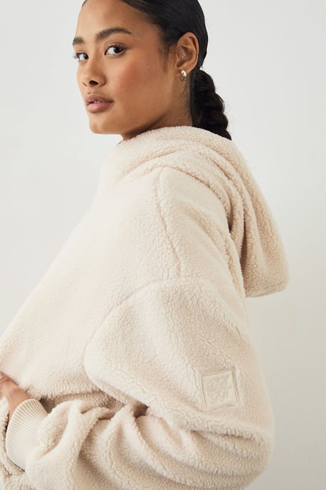 DSGN Studio Borg Zip Through Jacket - Image 4