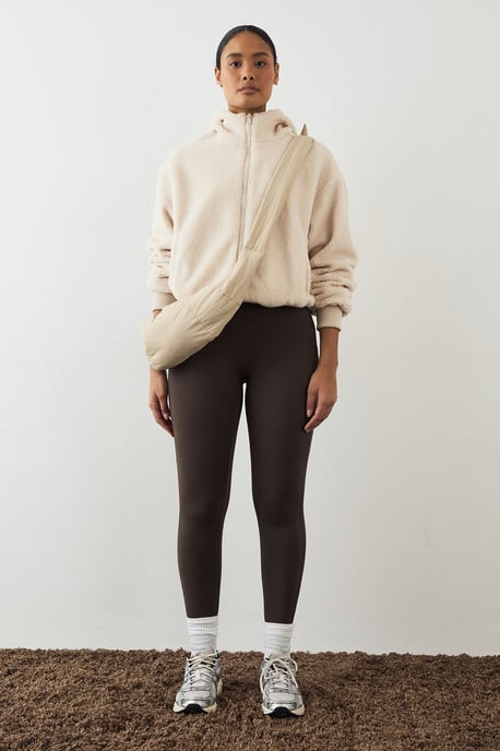 DSGN Studio Borg Zip Through Jacket - Image 5