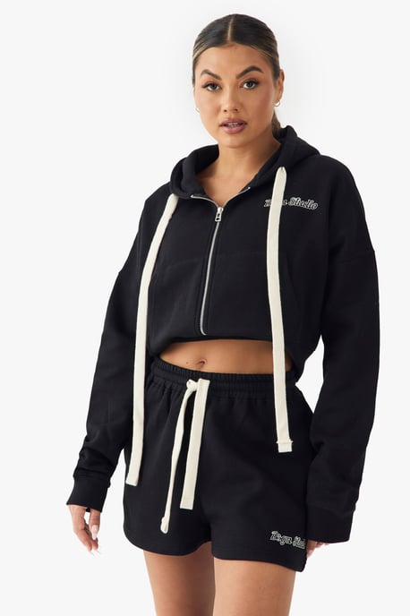 DSGN Studio Contrast Drawcord Sweat Short - Image 1