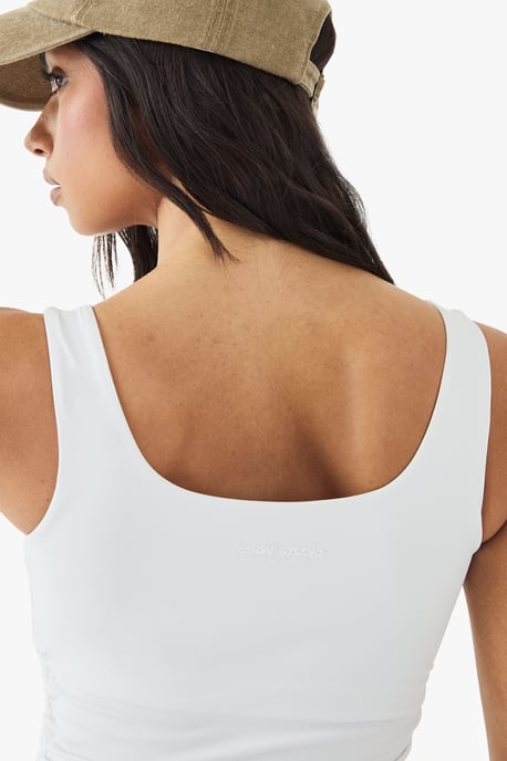 DSGN Studio Ultra Sculpt Ruched Side Vest Top - Image 5