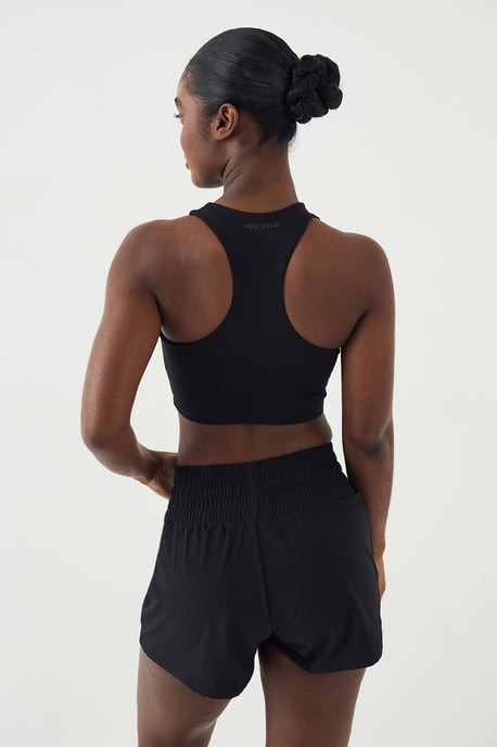 DSGN Studio Sculpt Racer Back Padded Crop Vest Top - Image 2