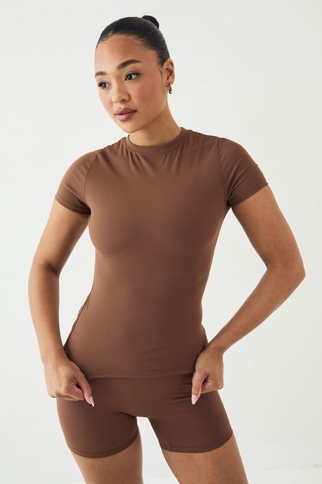 DSGN Studio Sculpt Short Sleeve Top - Image 1