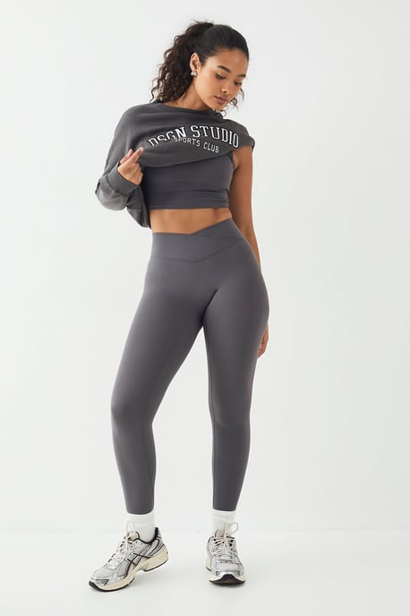 DSGN Studio Highwaist Sculpt Wrap Waist Legging - Image 1