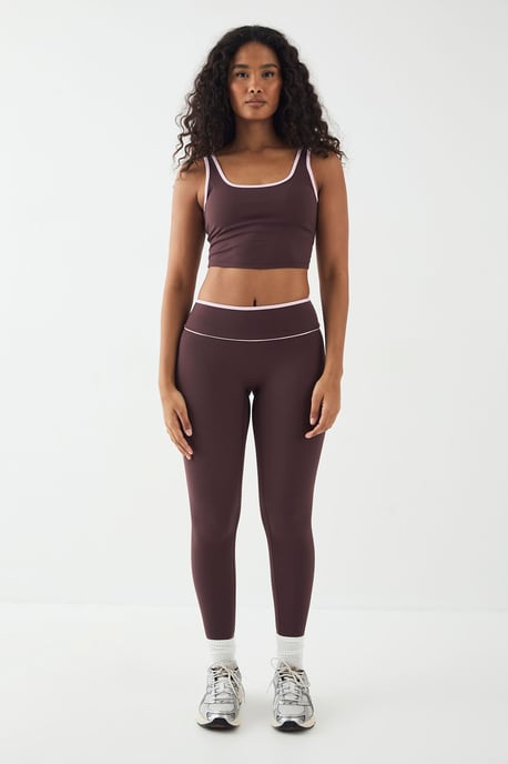 DSGN Studio Sports Sculpt Contrast Piping High Waist Legging - Image 5