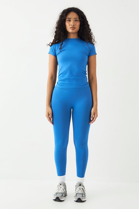 DSGN Studio Sport Contour Seamless Scrunch Bum Legging - Image 5