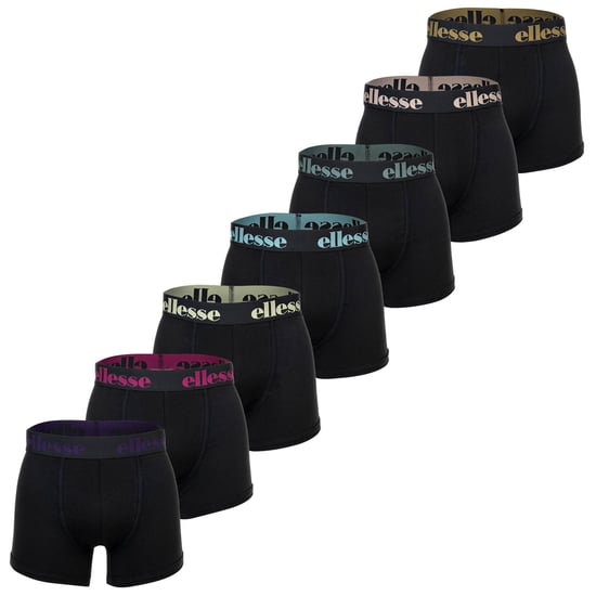 Ellesse Yema 7 Pack Boxer Shorts Boxershorts - Image 1