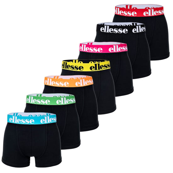 Ellesse Yema 7 Pack Boxer Shorts Boxershorts - Image 1