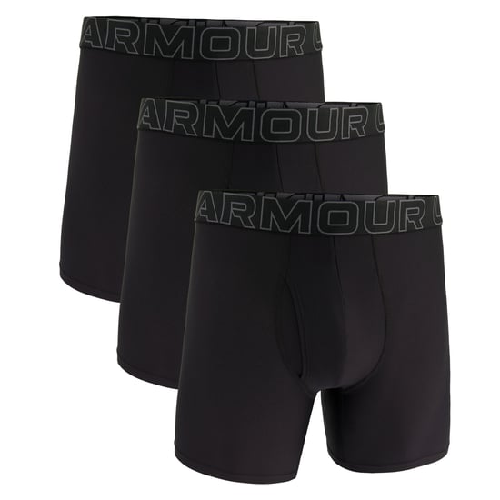 Under Armour Ua Performance Tech Mesh -Solid 6 In 3Pk Boxershorts - Image 1
