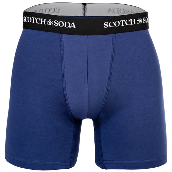 Scotch & Soda Solid Cotton Stretch Boxershorts - Image 4