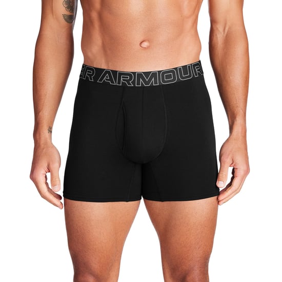 Under Armour Ua Performance Cotton - Solid 6 In 3Pk Boxershorts - Image 2