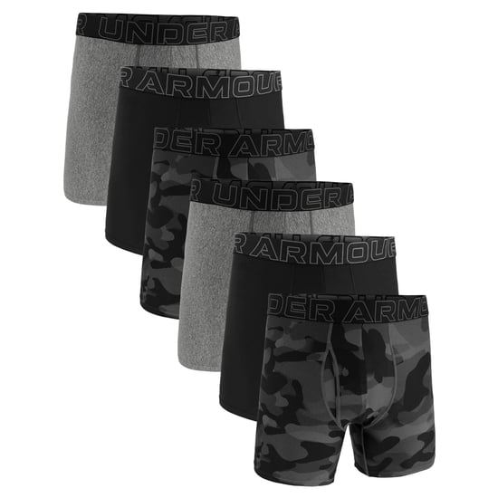 Under Armour Ua Performance Tech - Print 6 In 6Pk Boxershorts - Image 1