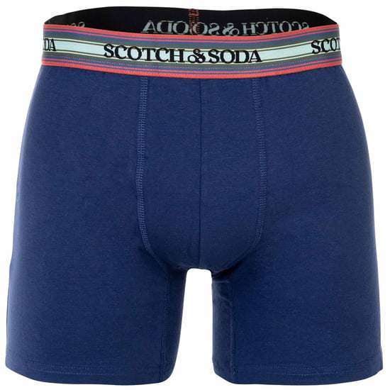 Scotch & Soda Solid Cotton Stretch Boxershorts - Image 4