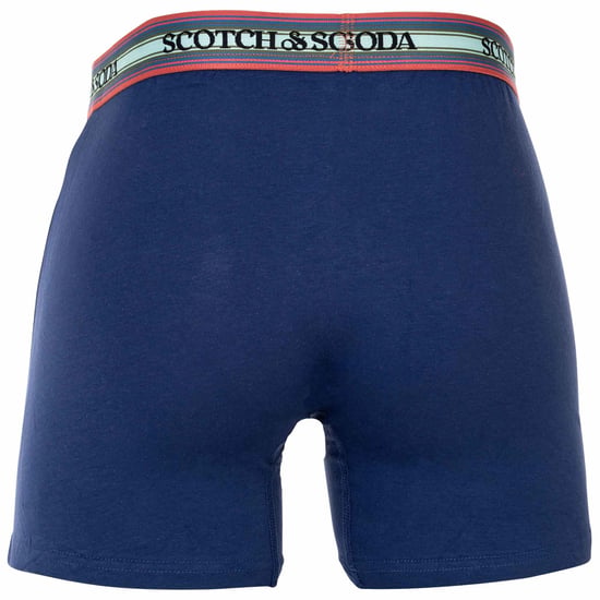 Scotch & Soda Solid Cotton Stretch Boxershorts - Image 5