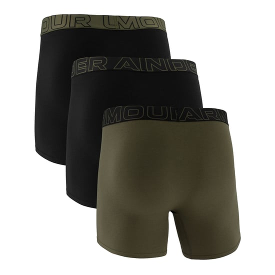 Under Armour Ua Performance Cotton - Solid 6 In 3Pk Boxershorts - Image 2