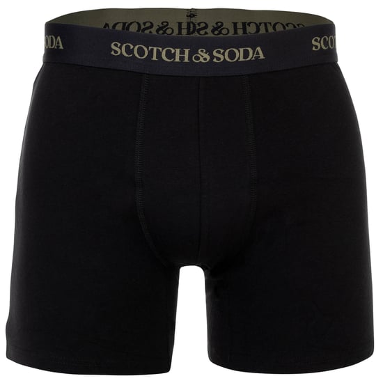 Scotch & Soda Solid Cotton Stretch Boxershorts - Image 2