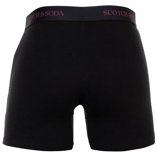 Scotch & Soda Solid Cotton Stretch Boxershorts - Image 5