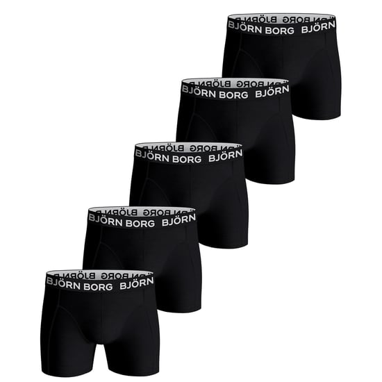 Bjorn Borg Cotton Stretch Trunks Big Logo 5P Boxershorts - Image 1