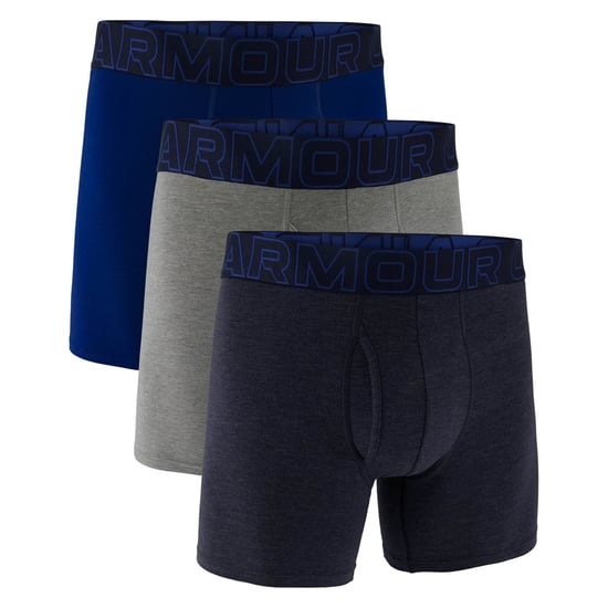 Under Armour Ua Performance Cotton - Solid 6 In 3Pk Boxershorts - Image 1