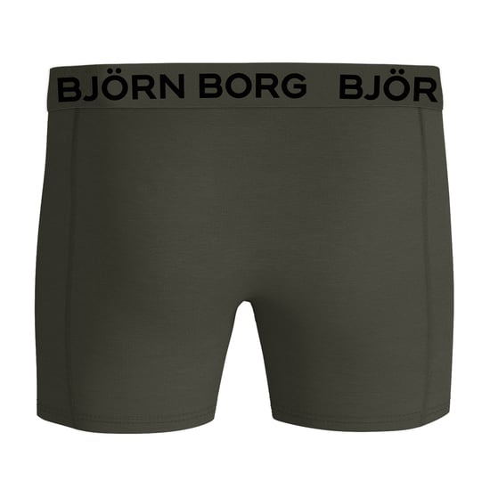 Bjorn Borg Cotton Stretch Boxer Trunks 3P Boxershorts - Image 4