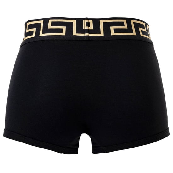 Versace Bi-Pack Trunk Jersey Topeka Bi-Stretch Cotton Organic New Logo Boxershorts - Image 3