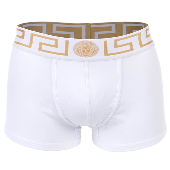 Versace Bi-Pack Trunk Jersey Topeka Bi-Stretch Cotton Organic New Logo Boxershorts - Image 4