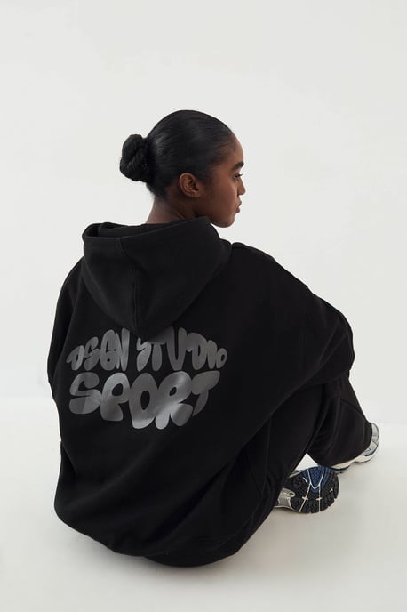 DSGN Studio Sport Bubble Oversized Hoodie - Image 1