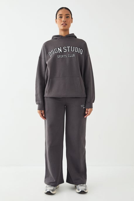 DSGN Studio Applique Oversized Hoodie - Image 5