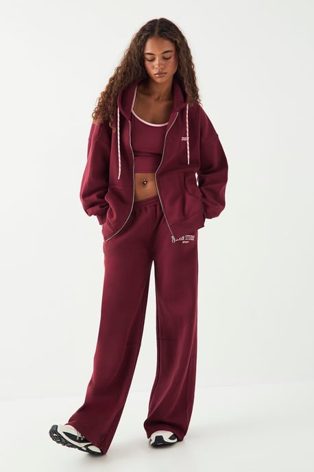 DSGN Studio Sport Zip Through Oversized Hoodie - Image 3