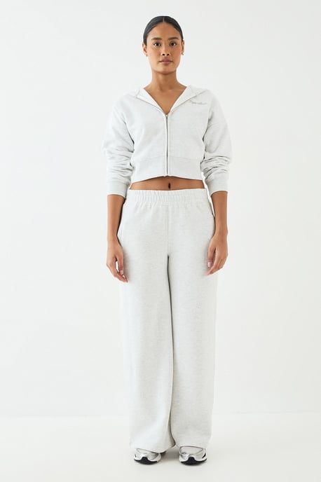 DSGN Studio Script Embroidered Zip Through Hoodie - Image 5