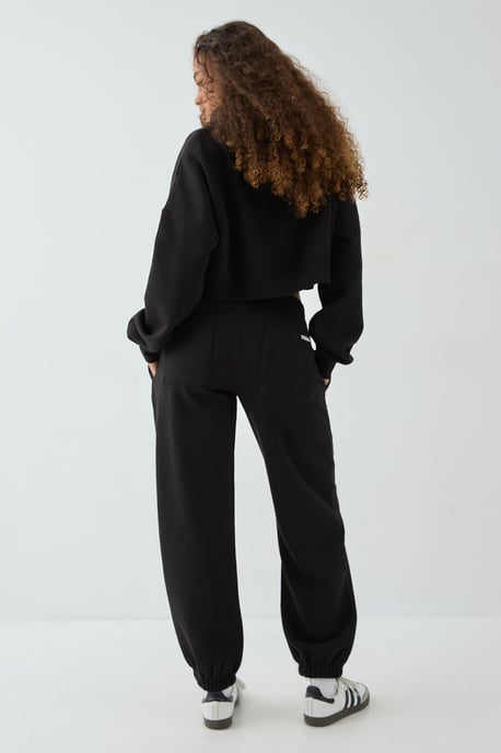 DSGN Studio Boxy Crop Zip Through Hoodie - Image 5