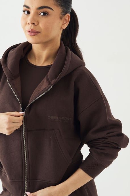 DSGN Studio Sport Training Club Zip Through Hoodie - Image 4