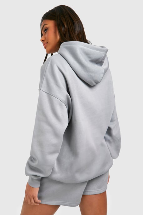DSGN Studio Self Fabric Applique Oversized Hoodie - Image 2
