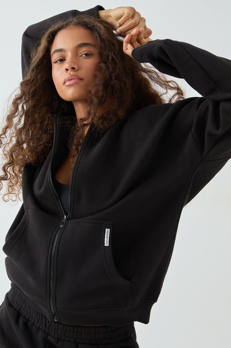 DSGN Studio Oversized Zip Through Hoodie - Image 1